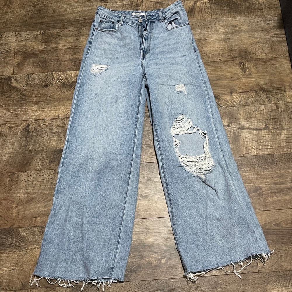 Pacsun Puddle Wide Leg Jeans